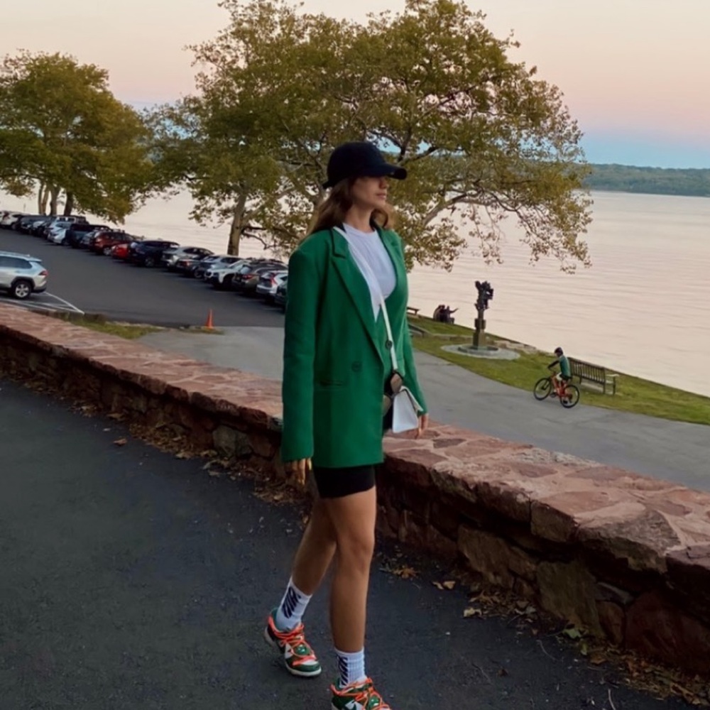 Women's Green Blazer
